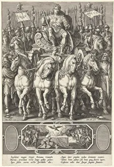 Van Der Prints: Triumph of the Emperor, End of 16th cen