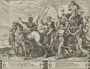 Maarten Van Gallery: The Triumph of Envy, from The Cycle of the Vicissitudes of Human Affairs, plate 4, 1564