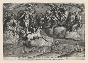 Triumph Gallery: The Triumph of Eternity on Death, from The Triumph of Petrarch. Creator: Georg Pencz