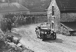 Thatcher Prints: Triumph of FA Thatcher competing in the MCC Sporting Trial, 1930. Artist: Bill Brunell