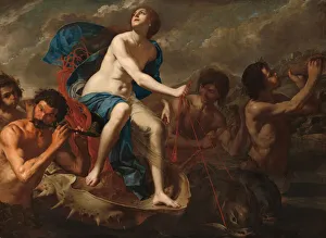 Coral Prints: The Triumph of Galatea, c. 1650. Creator: Bernardo Cavallino