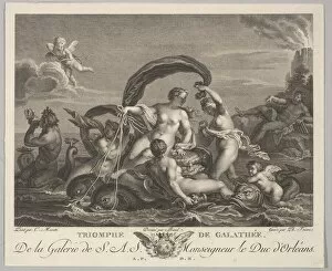 Carlo Gallery: The Triumph of Galatea. Creator: Philippe Triere