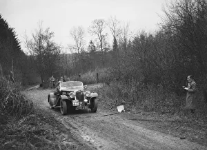 Challenge Prints: Triumph Gloria Southern Cross competing in the Great West Motor Club Thatcher Trophy, 1938
