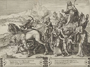 Van Heemskerck Gallery: The Triumph of Humility, from The Cycle of the Vicissitudes of Human Affairs, plate 7