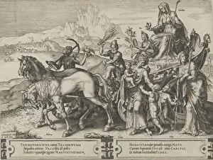 Modesty Prints: The Triumph of Humility, from The Cycle of the Vicissitudes of Human Affairs, plate 7