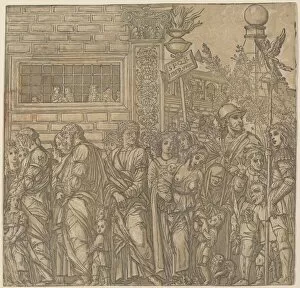 Gaius Julius Caesar Collection: The Triumph of Julius Caesar, 1599. Creator: Andrea Andreani