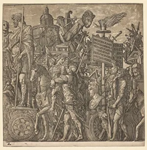 After Prints: The Triumph of Julius Caesar: Colossal Statues and Siege Equipment, 1593-99. Creator