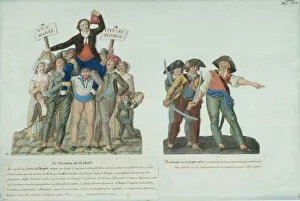 Lesueur Gallery: The triumph of Marat, April 24, 1793, c. 1793