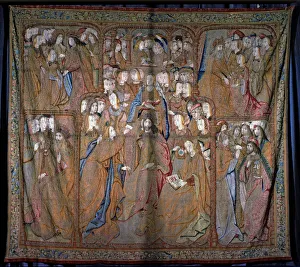 The Triumph of the Mother of God series of fifteenth century Flemish tapestries