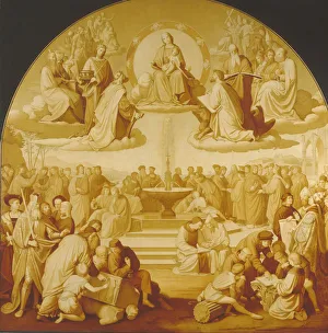 Overbeck Prints: The Triumph of Religion in the Arts, Between 1829 and 1840
