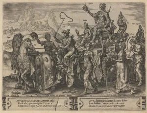 Coornhert Gallery: The Triumph of Riches, 1564. Artist: Coornhert, Dirk Volkertsz. (1522-1590)