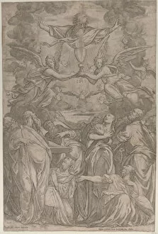 The Triumph of the Sacrament, 1576. 1576. Creator: Anon