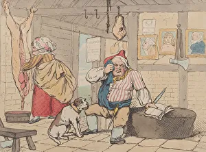 The Triumph of Sentiment, January 15, 1787. January 15, 1787. Creator: Thomas Rowlandson