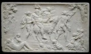 Flemish School Prints: The Triumph of Silenus, c. 1660. Creator: Gerard van Opstal
