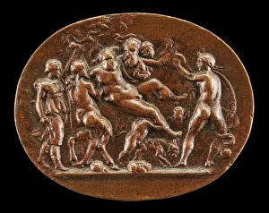 Half Man Prints: The Triumph of Silenus. Creator: Valerio Belli