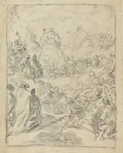 The Triumph of the Trinity (The Gloria). Creator: Francesco Solimena