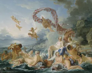 Toilette Prints: The Triumph of Venus, 1740. Creator: Francois Boucher