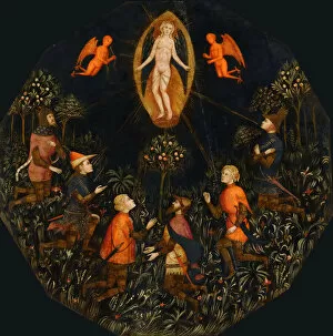 Birth Tray Collection: Triumph of Venus, First Half of 15th cen