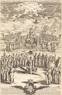 The Triumph of the Virgin, 1625. Creator: Jacques Callot