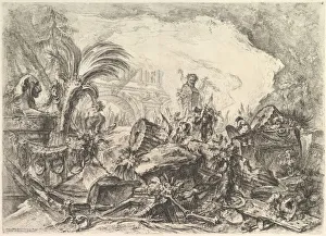 Giovanni Gallery: The Triumphal Arch, from Grotteschi (Grotesques), ca. 1748