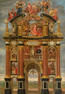 Triumphal Arch of King Philip IV of Spain. Creator: Theodoor van Thulden