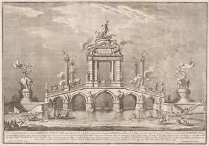 Etching On Laid Paper Gallery: A Triumphal Bridge Adorned with Relics of the City of Ercolano, 1755