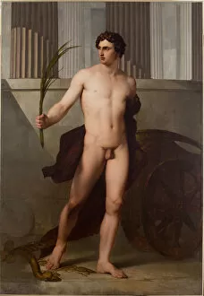 Images Dated 22nd May 2018: Triumphant Athlete, 1813