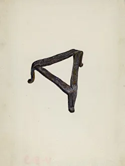 Trivet Prints: Trivet, 1935 / 1942. Creator: Edna C. Rex