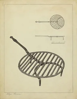 Trivet Prints: Trivet, 1935/1942. Creator: Filippo Porreca