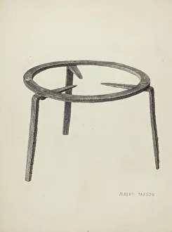 Trivet Prints: Trivet, c. 1939. Creator: Albert Taxson