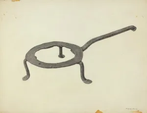 Cooking Gallery: Trivet, c. 1939. Creator: Mildred Ford