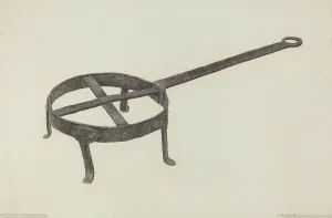 Trivet Prints: Trivet, c. 1939. Creator: Salvatore Borrazzo
