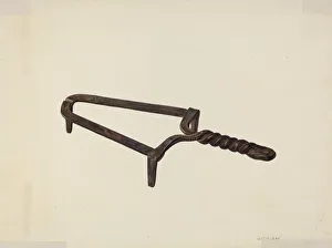 Fletcher Prints: Trivet, c. 1939. Creator: William O. Fletcher