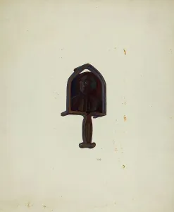 Trivet Prints: Trivet, c. 1940. Creator: Joseph L. Boyd