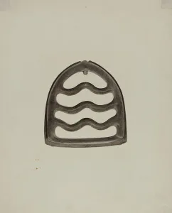 Trivet Prints: Trivet, c. 1941. Creator: Ardella Watkins