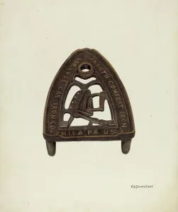 Trivet Prints: Trivet, c. 1941. Creator: F.C. Davenport
