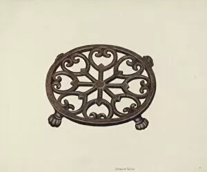Circular Collection: Trivet, c. 1941. Creator: Margaret Golden