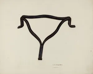 Triangle Collection: Trivet, c. 1942. Creator: Clarence W Dawson