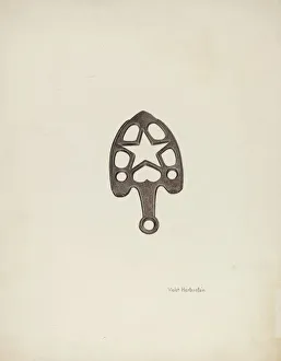 Trivet, c. 1942. Creator: Violet Hartenstein