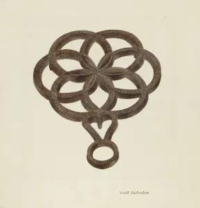 Trivet, c. 1942. Creator: Violet Hartenstein