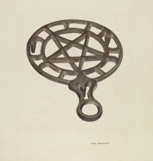Trivet, c. 1942. Creator: Violet Hartenstein