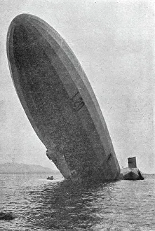 Zeppelin Prints: Trois Zeppelins detruits en trois jours