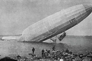 Zeppelin Prints: Trois Zeppelins detruits en trois jours