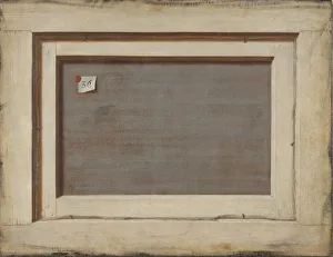 Gijsbrechts Prints: Trompe l oeil. The Reverse of a Framed Painting
