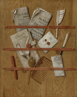 Trompe-l'oeil, 1696. Artist: Collier, Edwaert (1642-1708)