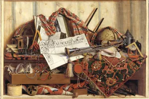 Trompe Loeil Prints: Trompe l'Oeil with Trumpet