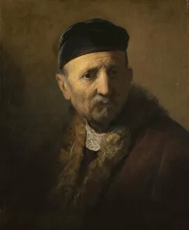 The Mauritshuis Gallery: Tronie of an old man, c. 1630-1631. Creator: Rembrandt van Rhijn (1606-1669)