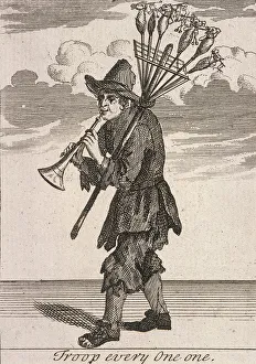 Marcellus Laroon Prints: Troop every One One, Cries of London, (c1688?)