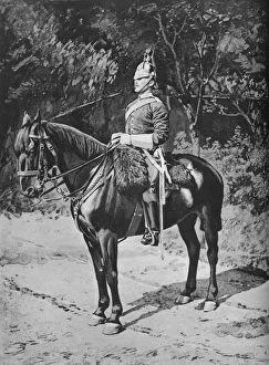 Dragoon Collection: Troop Sergeant-Major, 3rd, (The Prince of Wales ) Dragoon Guards, c1880. Artist: Gregory & Co