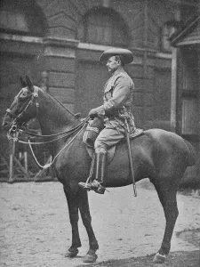 Trooper Prints: A Trooper in the Rhodesian Horse, 1902. Artist: William Gregory & Co